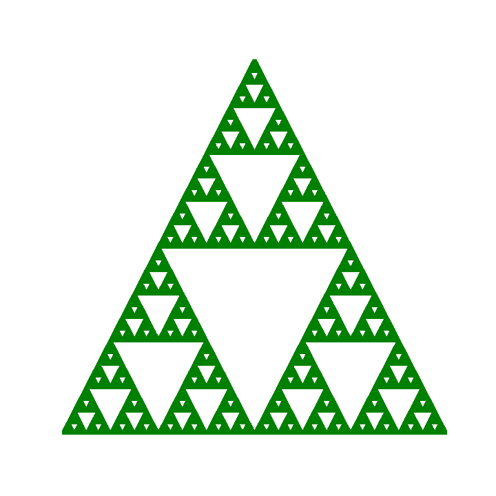 Sierpiński Triangle: Fractal Christmas Tree | iSquared